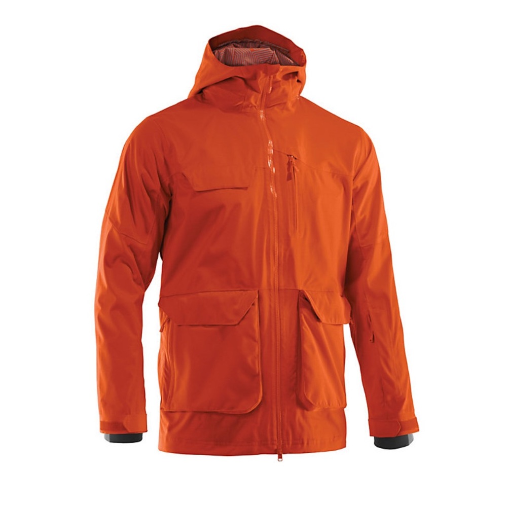 Under Armour Men's Coldgear Infrared Ghost Shell Jacket Medium Orange Tactical